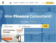 Tablet Screenshot of consultease.com